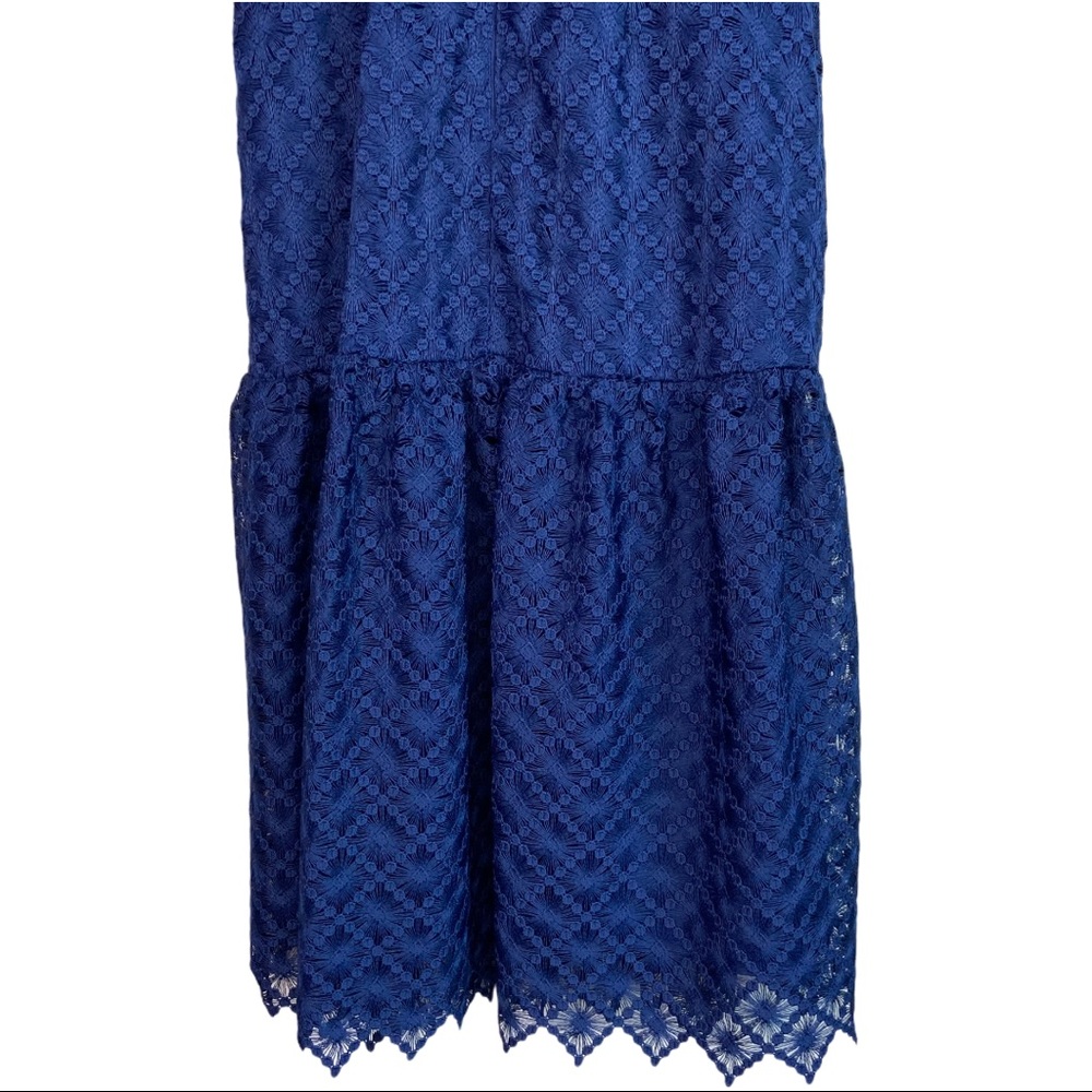 Antonio Melani Bella Navy Lace Midi Dress - Picture 8 of 10